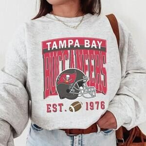 1976 Tampa Bay Buccaneers Sweatshirt, Tampa Bay Football Crewneck